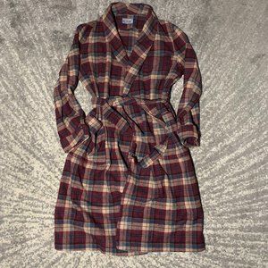 Pendleton Mens Plaid Robe Size Medium